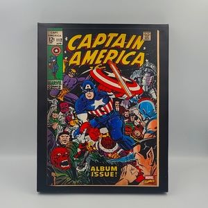 Captain America artissimo canvas 11 x 14 inches